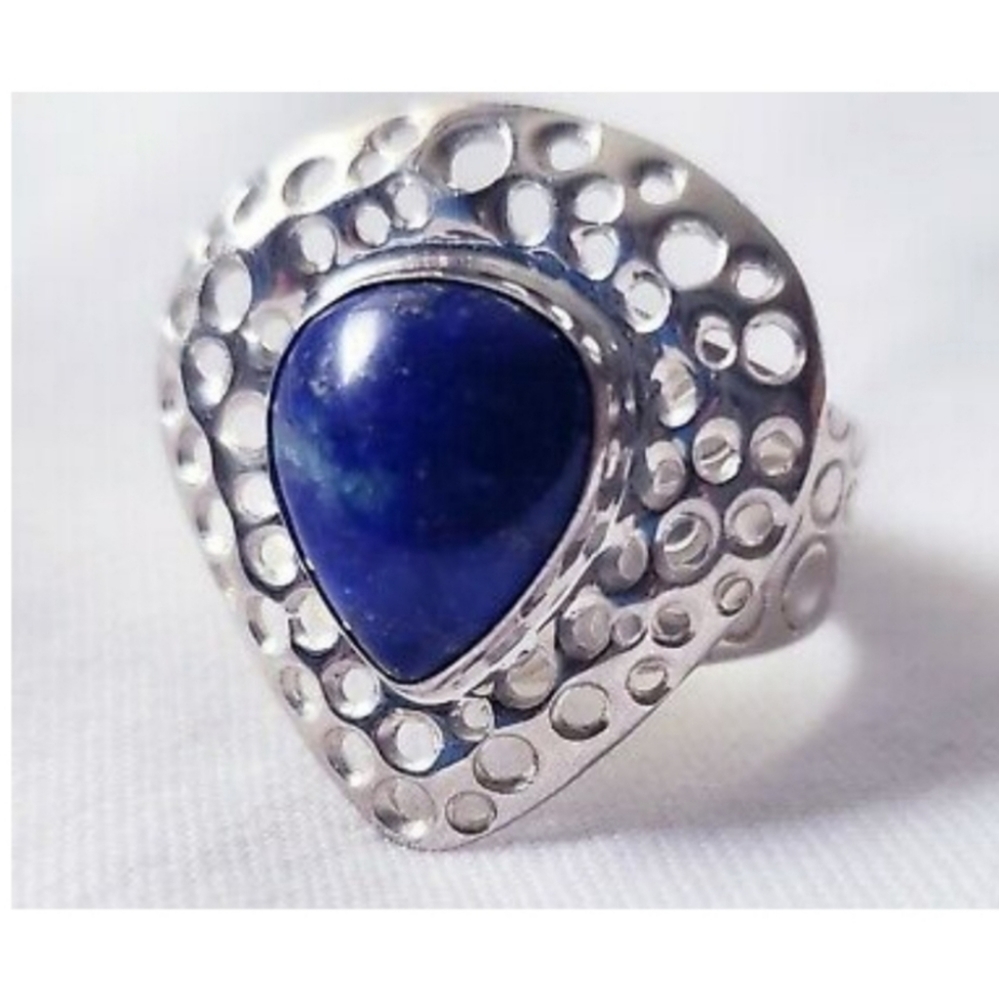 Jay King Mine Finds Lapis Lazuli Sterling Ring